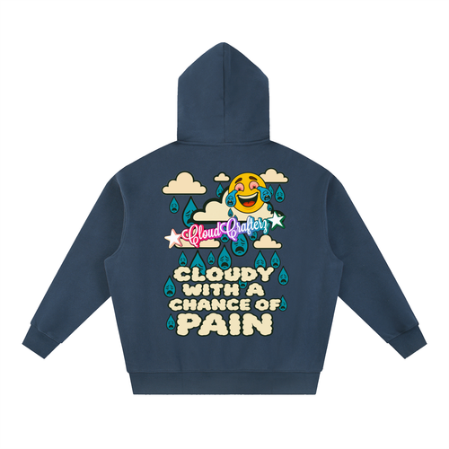 CloudCrafterz Essential Oversized Boxy Fleece Hoodie